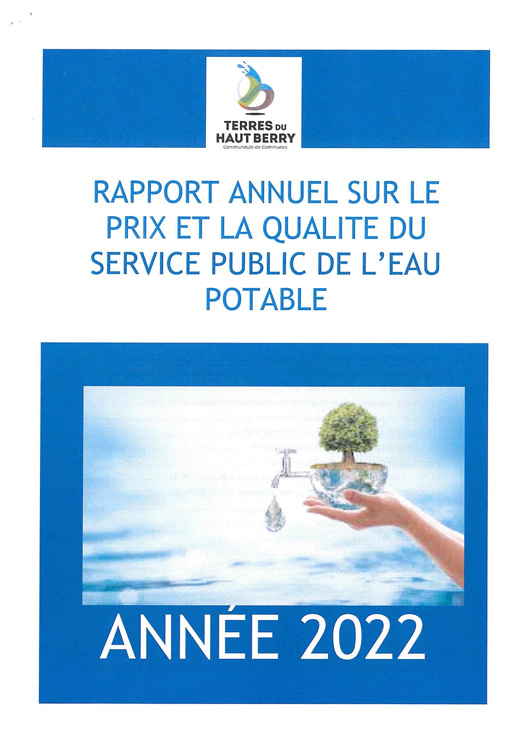 Rapport Annuelle Eau Potable